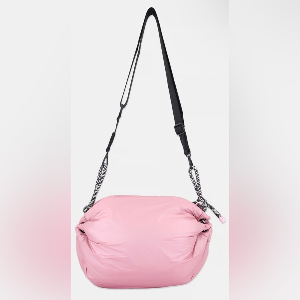 Wildfox Pink Puffer 3 Way Crossbody Bag